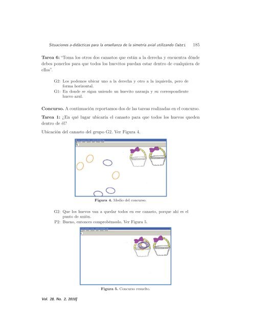 Situaciones a-didácticas para la enseñanza de la simetría axial ...