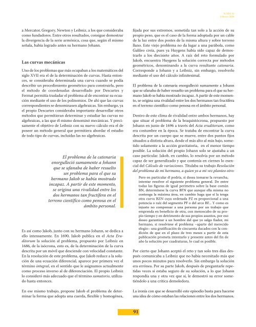 Jakob Bernoulli - SUMA Revistas de matemáticas