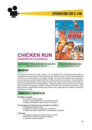 chicken run evasión en la granja - Aprendiendo con el cine europeo