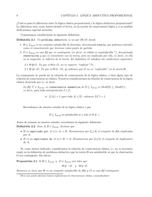 Logica Abductiva y Lógica Paraconsistente Computacional - here