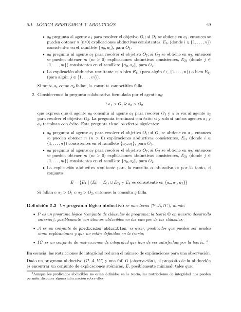 Logica Abductiva y Lógica Paraconsistente Computacional - here