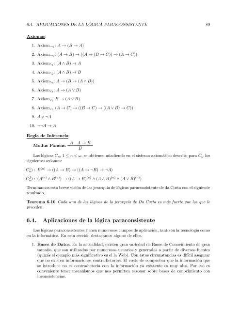 Logica Abductiva y Lógica Paraconsistente Computacional - here