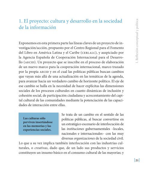 Lectura, escritura y desarrollo en la sociedad de la ... - Cerlalc