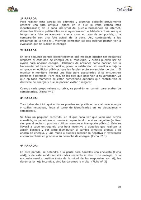 Itinerarios y Talleres - Agenda21escolar.barakaldo.org