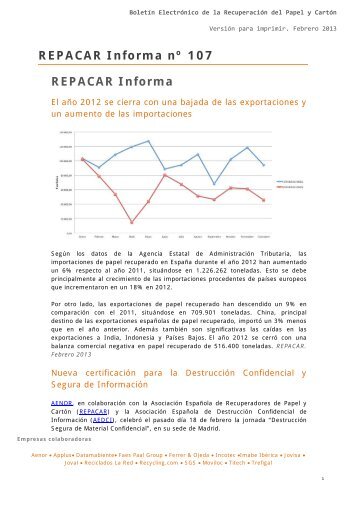 Panorama Mercados - Repacar