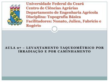 Universidade Federal do Ceará Centro de Ciências ... - GPEAS