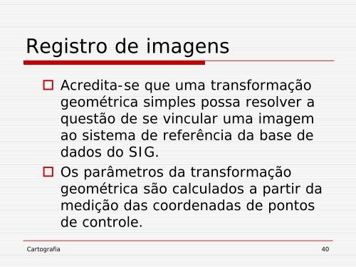 fundamentos de cartografia para geoprocessamento - DPI