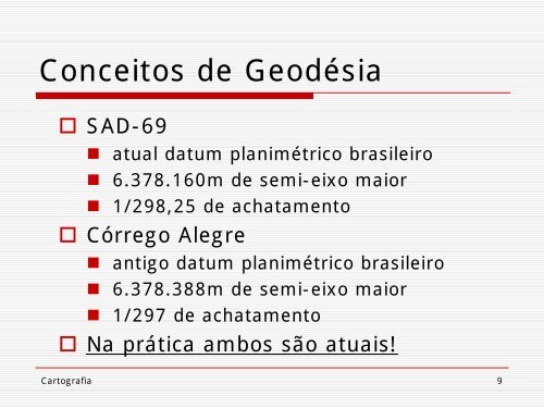 fundamentos de cartografia para geoprocessamento - DPI