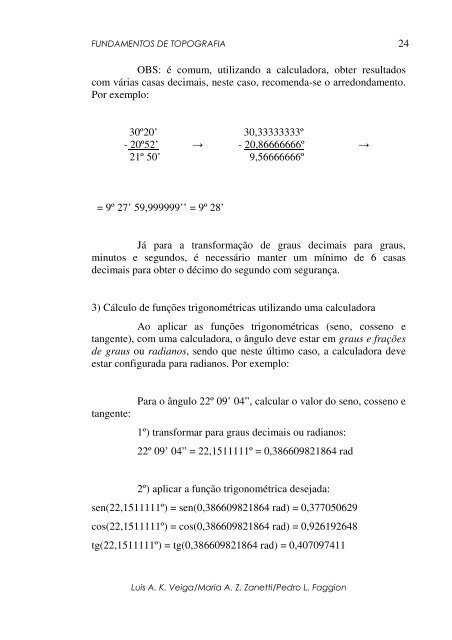 FUNDAMENTOS DE TOPOGRAFIA - Engenharia Cartográfica e de ...