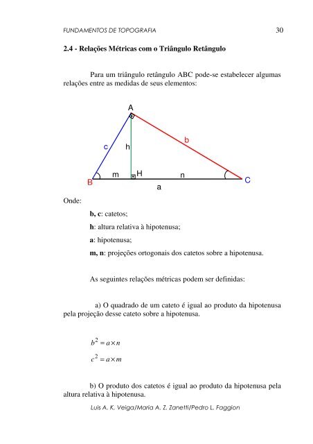 FUNDAMENTOS DE TOPOGRAFIA - Engenharia Cartográfica e de ...