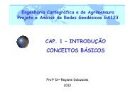 Conceitos Básicos - Engenharia Cartográfica e de Agrimensura