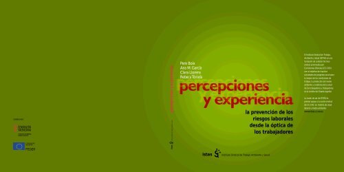 percepciones y experiencia la prevención de los ... - Istas - CCOO