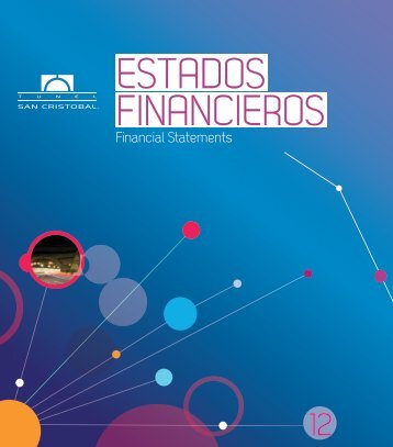 Estados Financieros, (Inglés, Español) - Túnel San Cristóbal