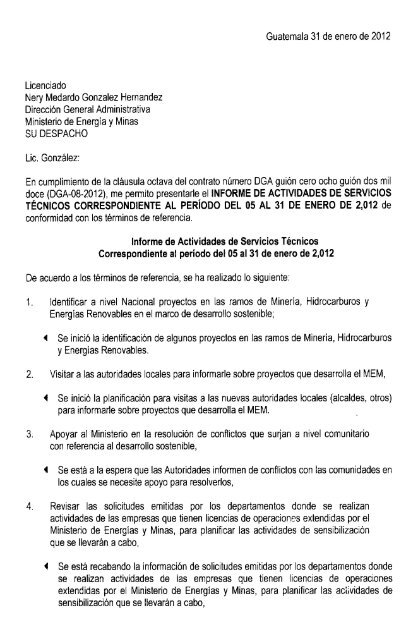 hector oswaldo garcia guzman - Ministerio de Energía y Minas