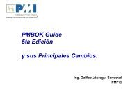Enero Resumen de cambios al PMBOK 5ed - Project Management ...