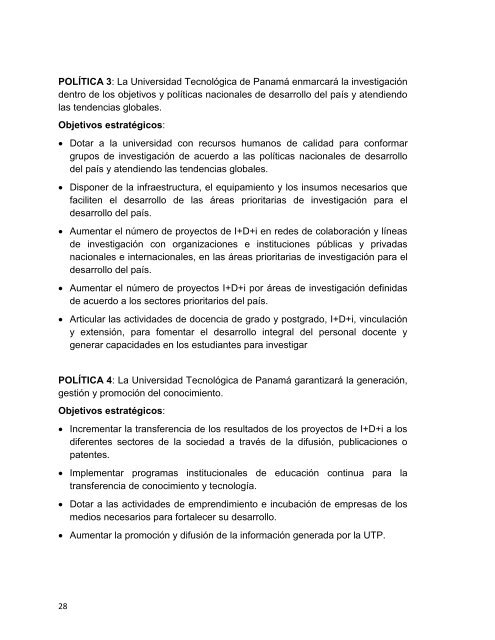 Planes Regionales - Universidad Tecnológica de Panamá