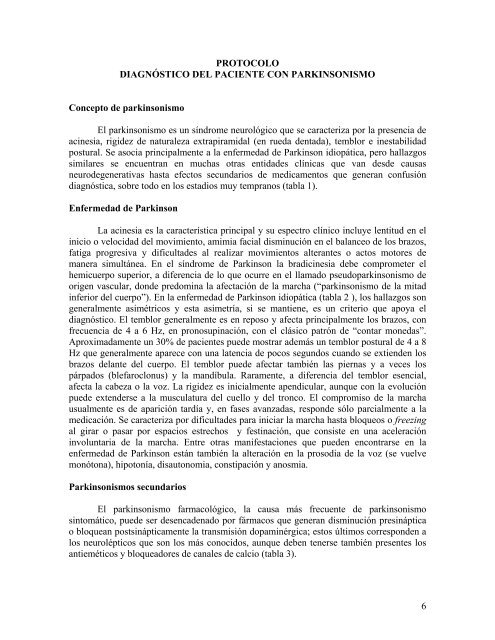 1 PROTOCOLO DIAGNÓSTICO DEL PACIENTE CON TEMBLOR ...