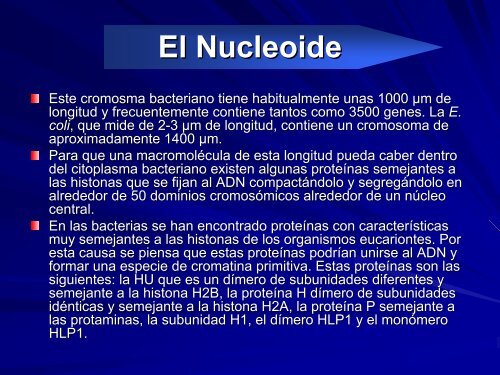 CELULAS PROCARIONTES