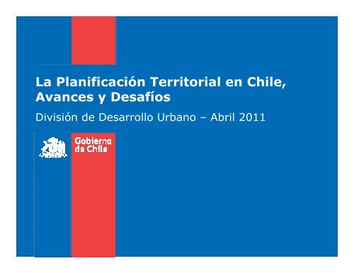 06. la planificación territorial en chile ricardo carvajal