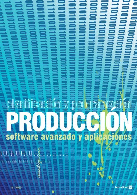 Planificación y programación de la producción: software - ITI