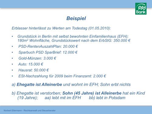 Freibeträge - PSD Bank Berlin-Brandenburg eG