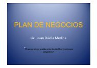 PLAN DE NEGOCIOS - Cofide