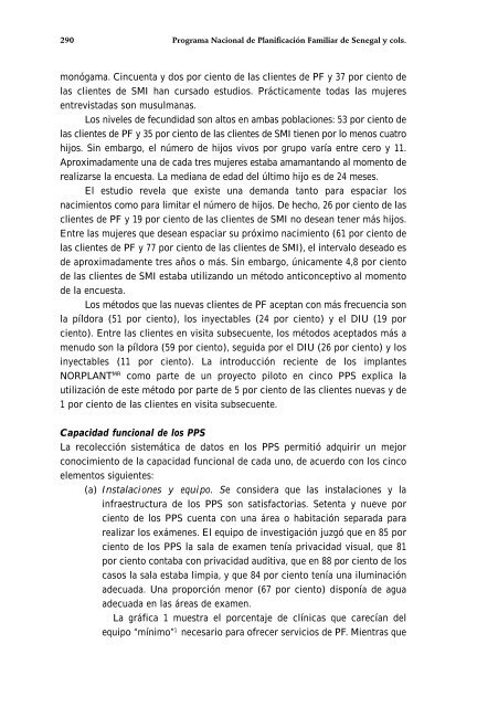 Investigación operativa en planificación familiar: Lecturas Selectas