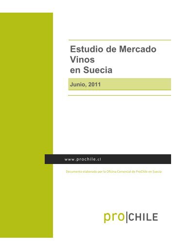 Estudio de Mercado Vinos en Suecia - ProChile