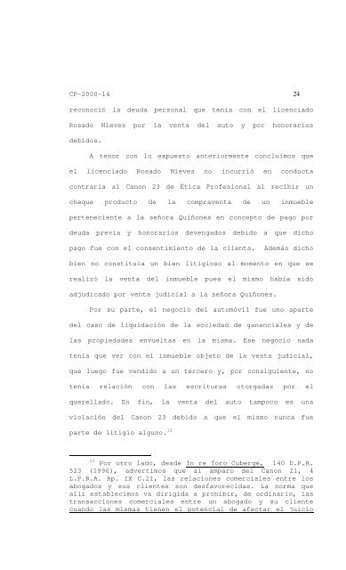 2003 TSPR 125 - Rama Judicial de Puerto Rico