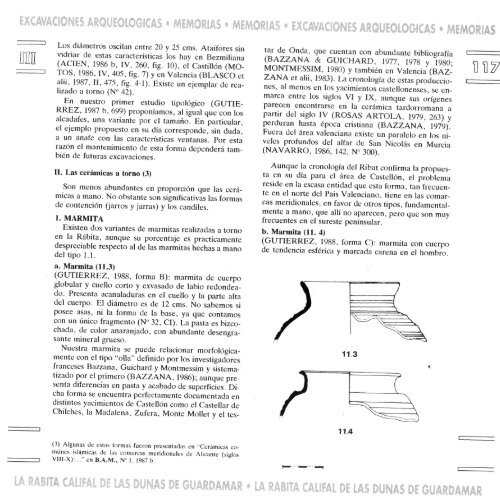 'EXCAVACIONES ARQUEOLOGICAS' - Marq