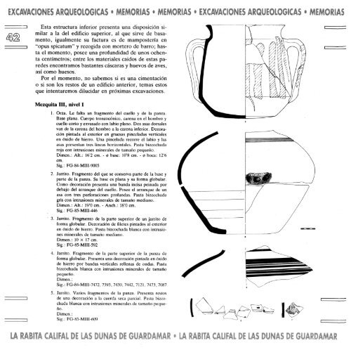 'EXCAVACIONES ARQUEOLOGICAS' - Marq