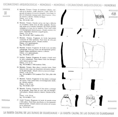 'EXCAVACIONES ARQUEOLOGICAS' - Marq