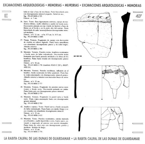 'EXCAVACIONES ARQUEOLOGICAS' - Marq