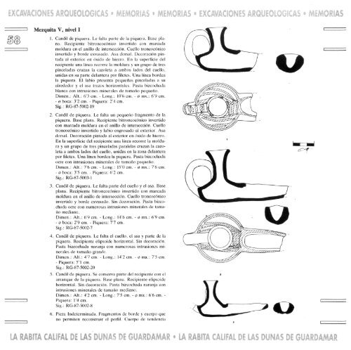 'EXCAVACIONES ARQUEOLOGICAS' - Marq