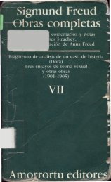 Obras Completas De Sigmund Freud Volumen VIII El chiste y su relación con lo inconciente 1905 