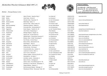 Zwergschnauzer-weiss - Pinscher-Schnauzer-Klub