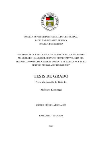 TESIS DE GRADO - DSpace ESPOCH