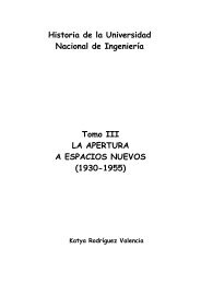 Historia de la Universidad Nacional de Ingeniería - EDUNI ...