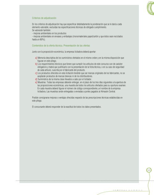 Compras Verdes. Compra y Contratación Pública Verde en Aragón