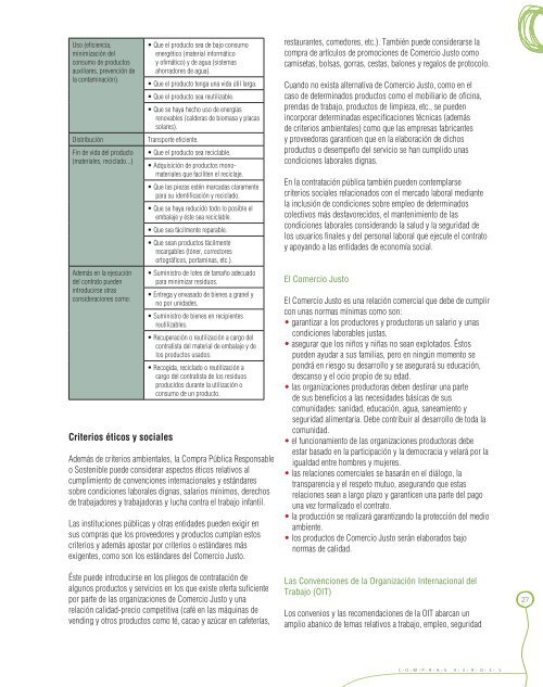 Compras Verdes. Compra y Contratación Pública Verde en Aragón