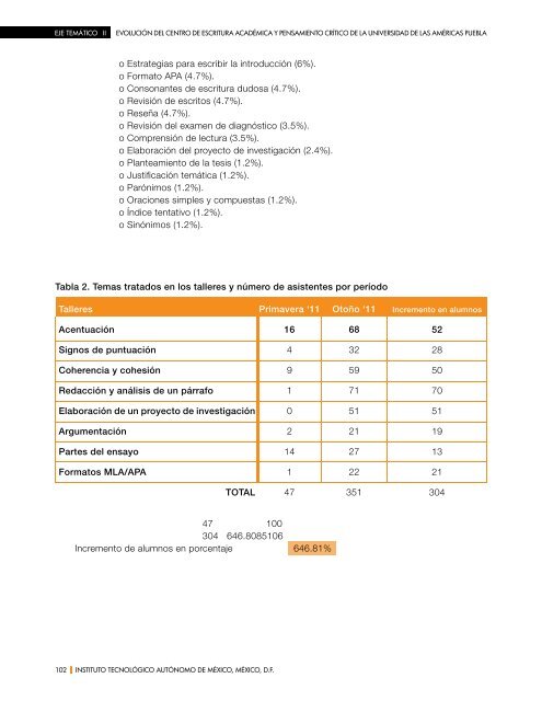 Mayor información... - Instituto de Investigación y Desarrollo ...