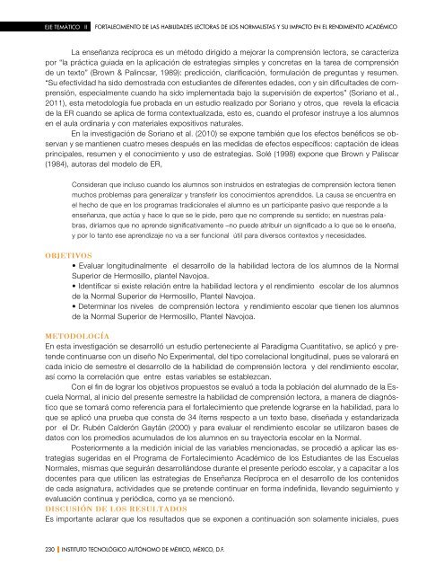 Mayor información... - Instituto de Investigación y Desarrollo ...