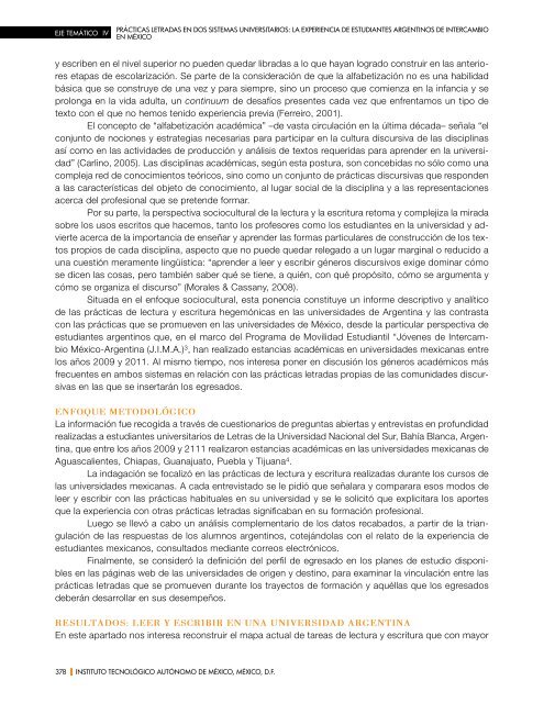 Mayor información... - Instituto de Investigación y Desarrollo ...