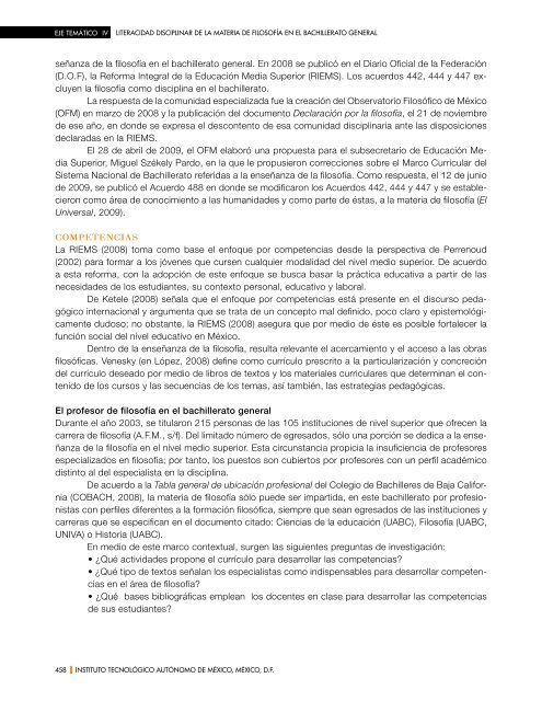 Mayor información... - Instituto de Investigación y Desarrollo ...