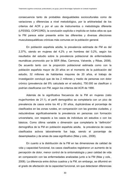 Tratamiento cognitivo-conductual protocolizado y ... - e-Spacio - Uned