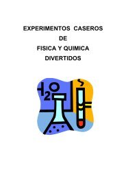 experimentos caseros de fisica y quimica divertidos - Química na Net