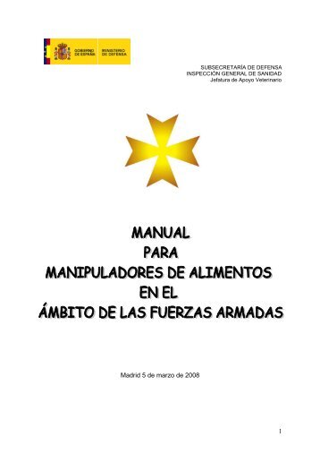 1 Madrid 5 de marzo de 2008 - Ministerio de Defensa