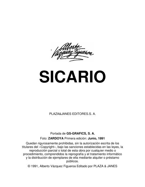 Alberto Vazquez Figueroa - Sicario.pdf - LaFamilia.info