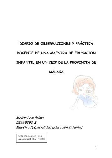 Melisa Leal Palma 53669292-B Maestra (Especialidad ... - Eduinnova