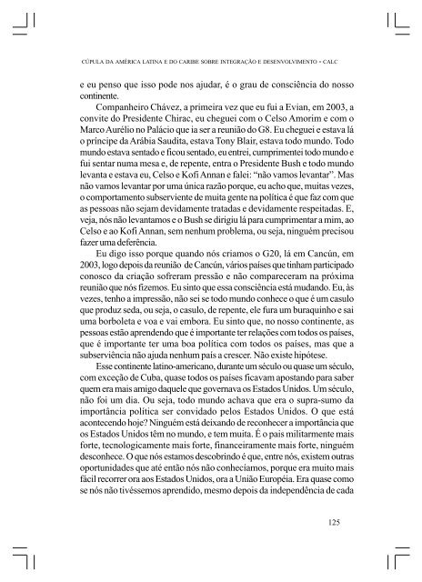 CÚPULA DA AMÉRICA LATINA E DO CARIBE SOBRE ... - Funag